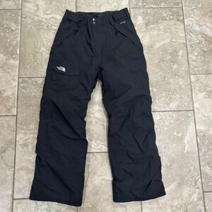 The North Face Boys XL 18/20 Black HyVent Insulated Snow Ski Pants Waterproof